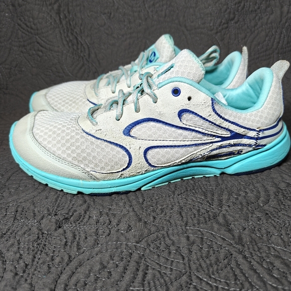 Merrell | Shoes | Merrell Womens Sz Bare Access Arc 3 Vibram  Merrell Access Arc Running Barefoot Vibram Lace Up Teal White Sneaker Women\'s 10